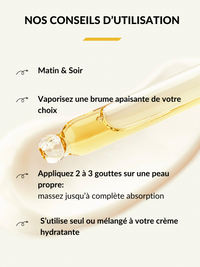 conseils d'application du sérum Iris pour les peaux mixtes - odenium