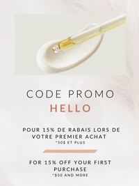 code promotionnel HELLO pour 1ere commande