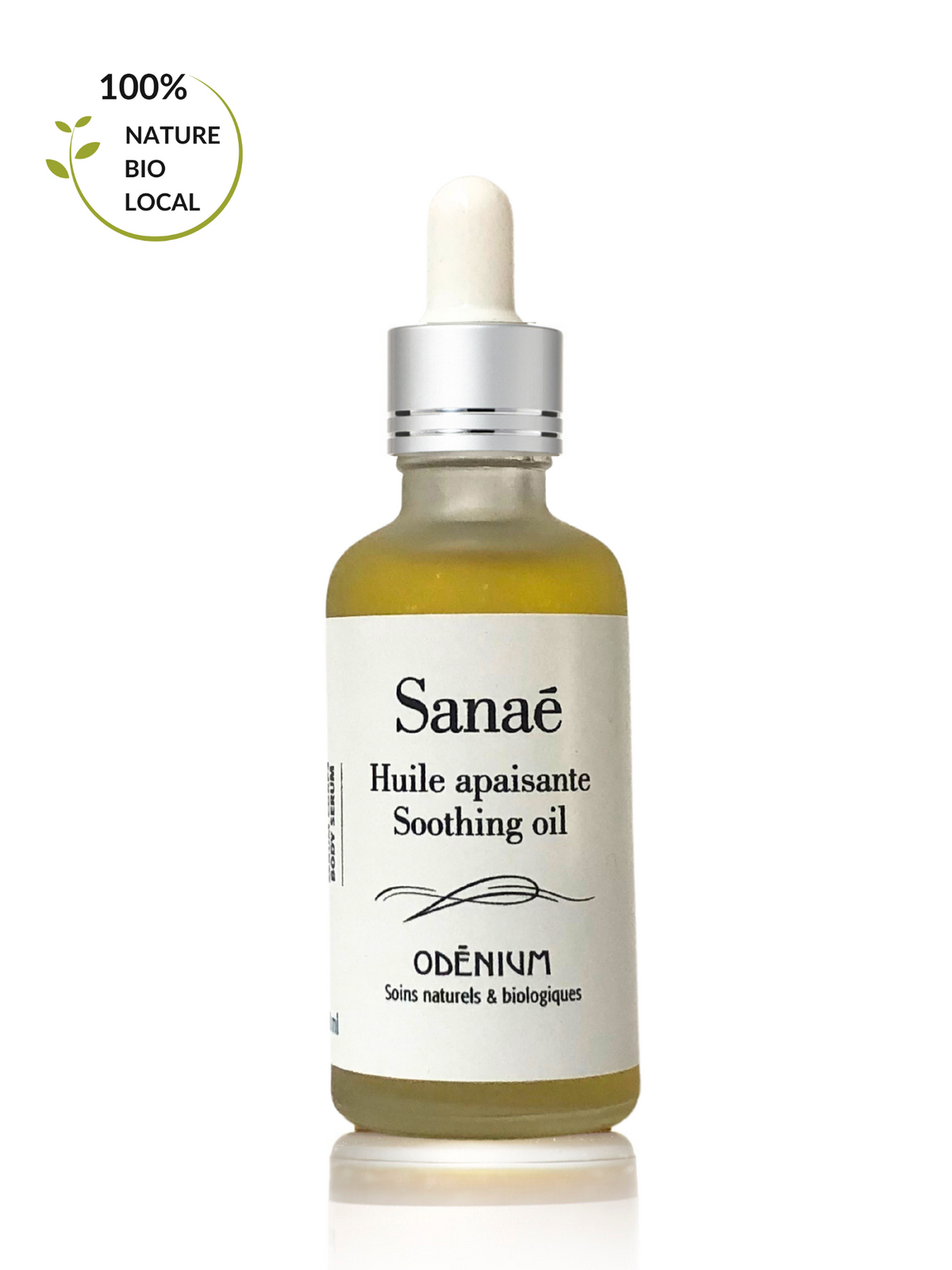 huile de corps au parfum de jasmin et verveine exotique vivifiante, laisse un fini doux et soyeux